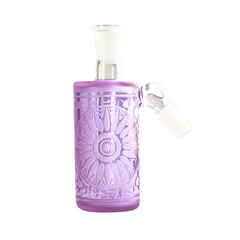 Cheech Glass AshCatcher Etched  Purple (CHB-9-1)