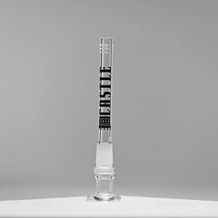 Castle Glassworks Downstem – 8 Slit (5 in)