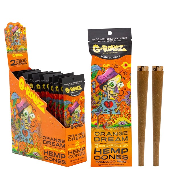 G-Rollz 2x Flavored Pre-Rolled Hemp Cones