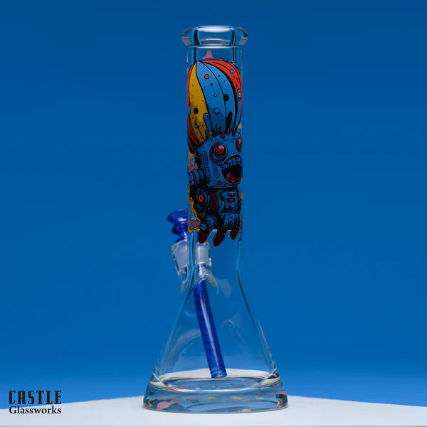 Castle Glassworks Robot (14")