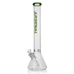 14" & 18" Arsenal Colored Rim Beaker Bong