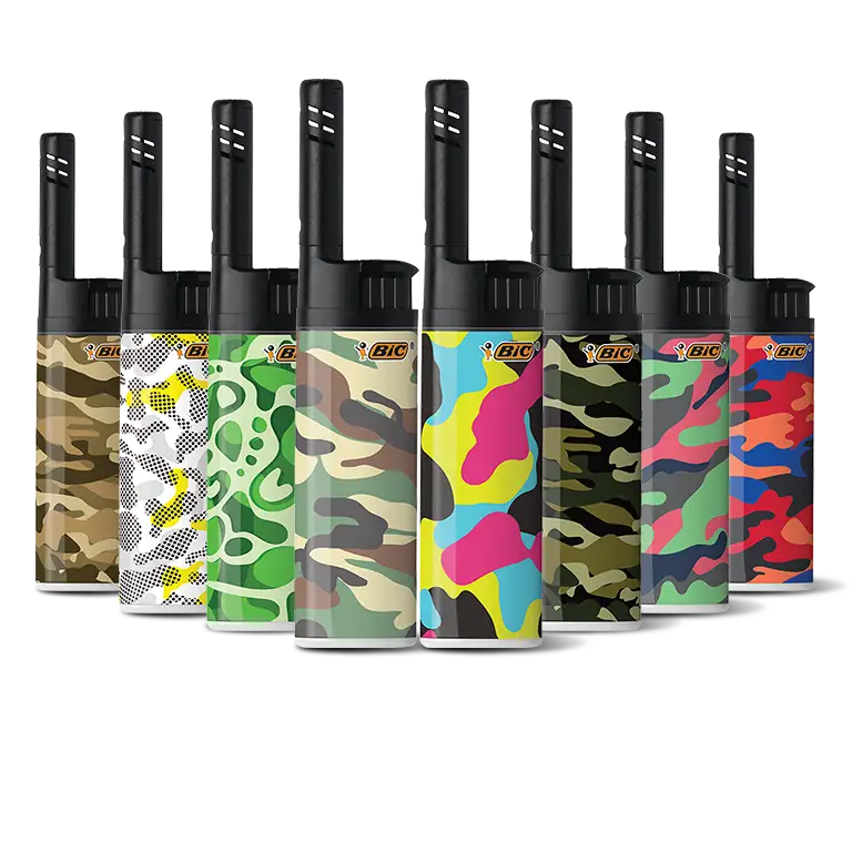 BIC EZ Reach Camo Lighter