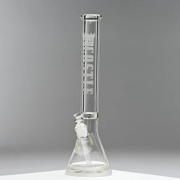 18" Castle bong Etched Logo 9mm