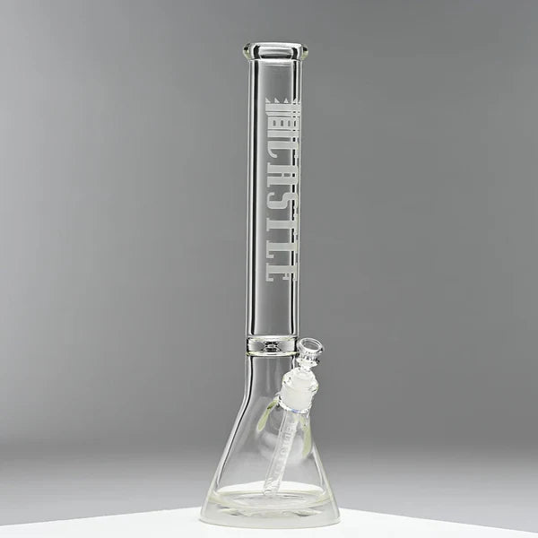 18" Castle bong Etched Logo 9mm