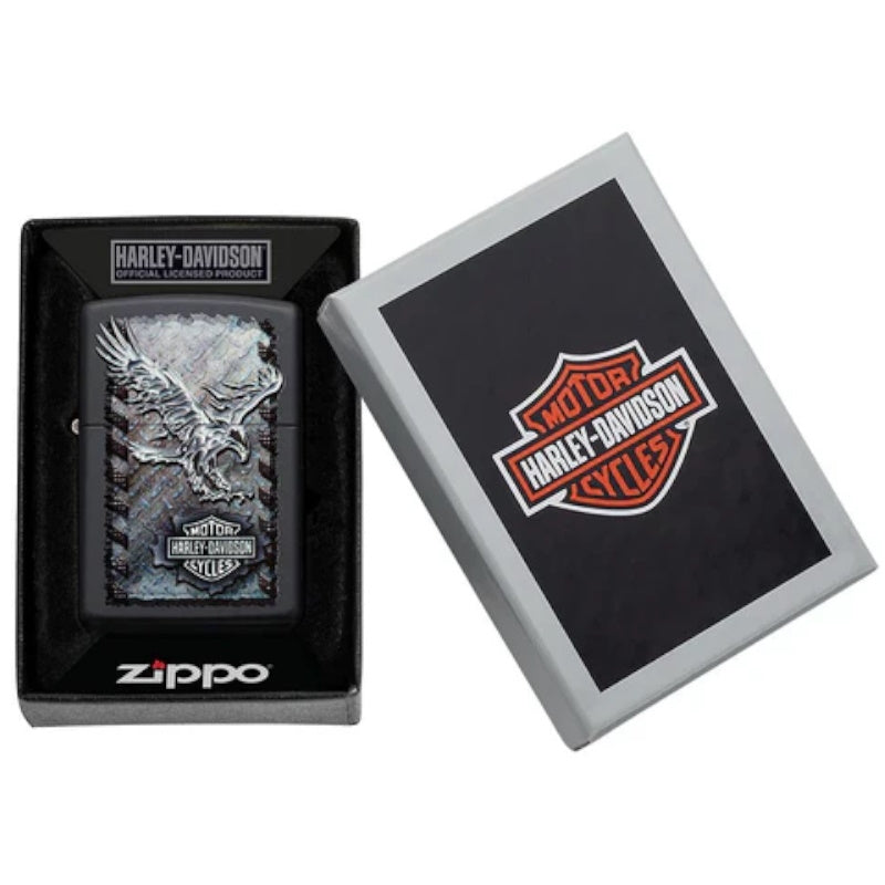 ZIPPO HARLEY IRON EAGLE DESIGN