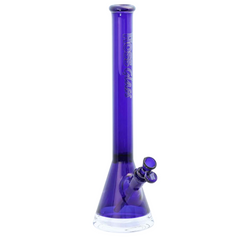 16" Hoss Glass Colored Beaker w/ Window Base