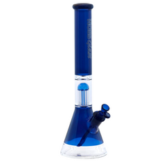 18" Hoss Glass Colored Beaker with 8 Arm Tree Percolator