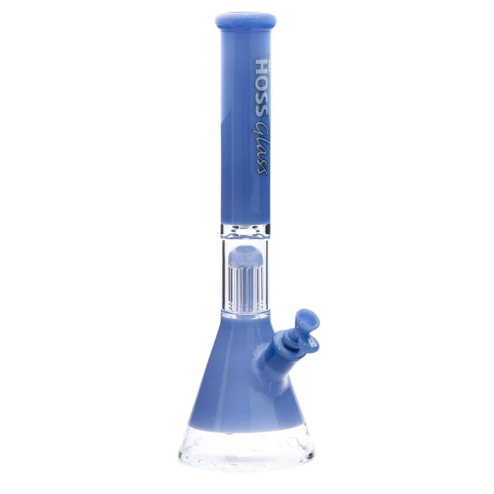 18" Hoss Glass Colored Beaker with 8 Arm Tree Percolator