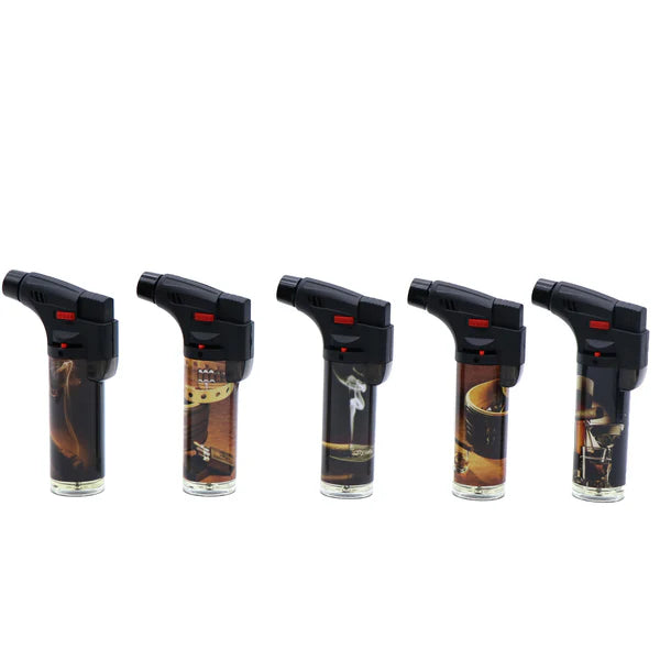 Soul Windproof Torch Lighter (Assorted Styles)