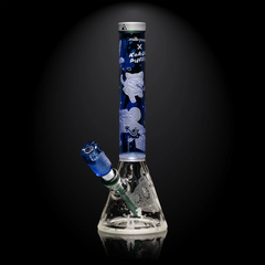 Catlantis 16″ Beaker Bong  Milkyway X Koala Puffs
