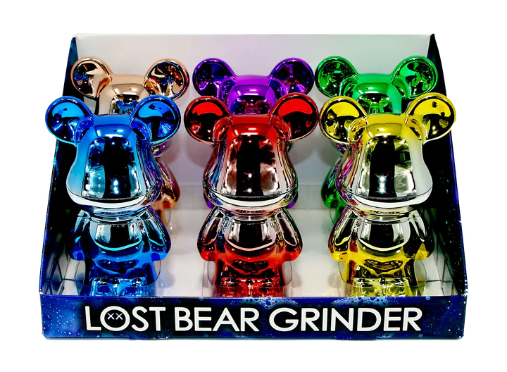 Lost Bear Grinder - Chrome