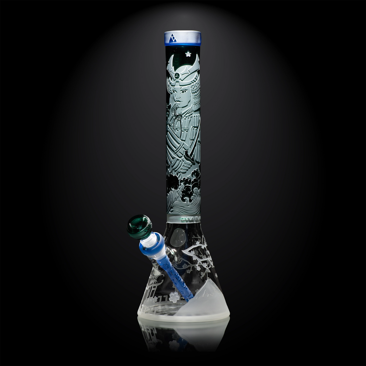 Femme Samurai 16″ Clear Beaker Bong