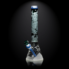 Femme Samurai 16″ Clear Beaker Bong
