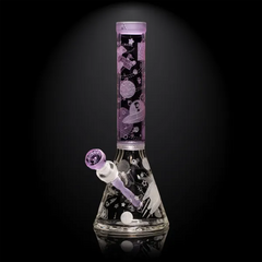 Space Odyssey: 4001 AD 14″ Beaker Bong Milkyway
