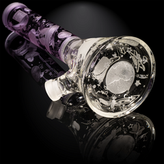 Space Odyssey: 4001 AD 14″ Beaker Bong Milkyway