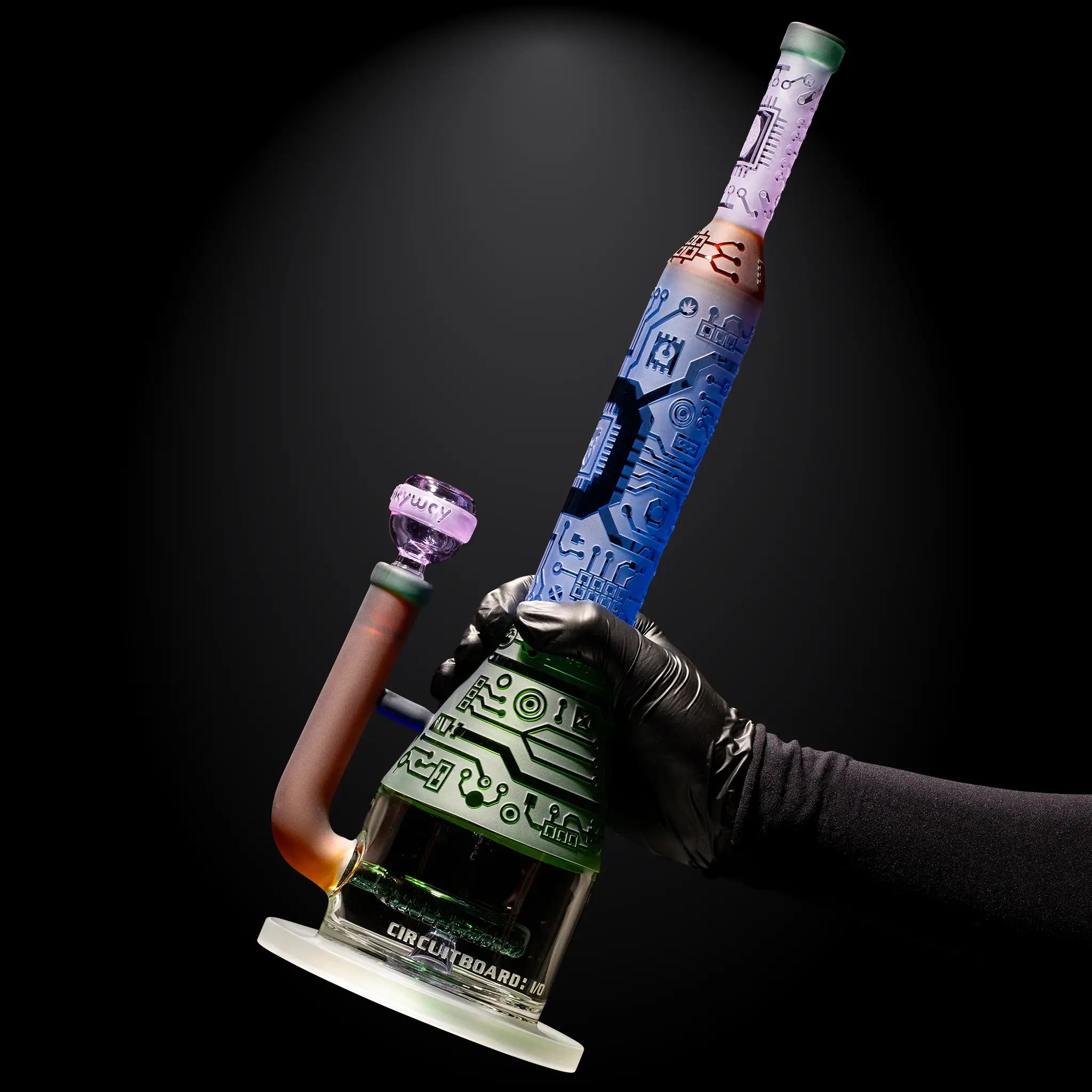 Circuitboard: I/O 16″ Water Pipe MilkyWay