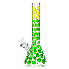 14" 7mm OG Original Polka Dot Beaker