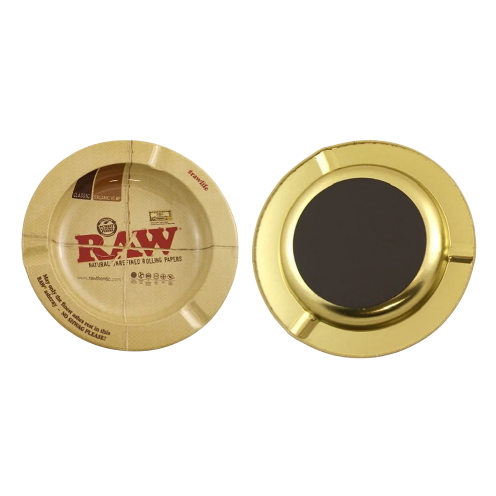 RAW MAGNETIC METAL ASHTRAY