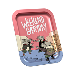 Weekend Metal Rolling Tray