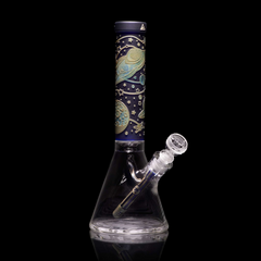 Space Odyssey Beaker Bong in Color (MK-034)