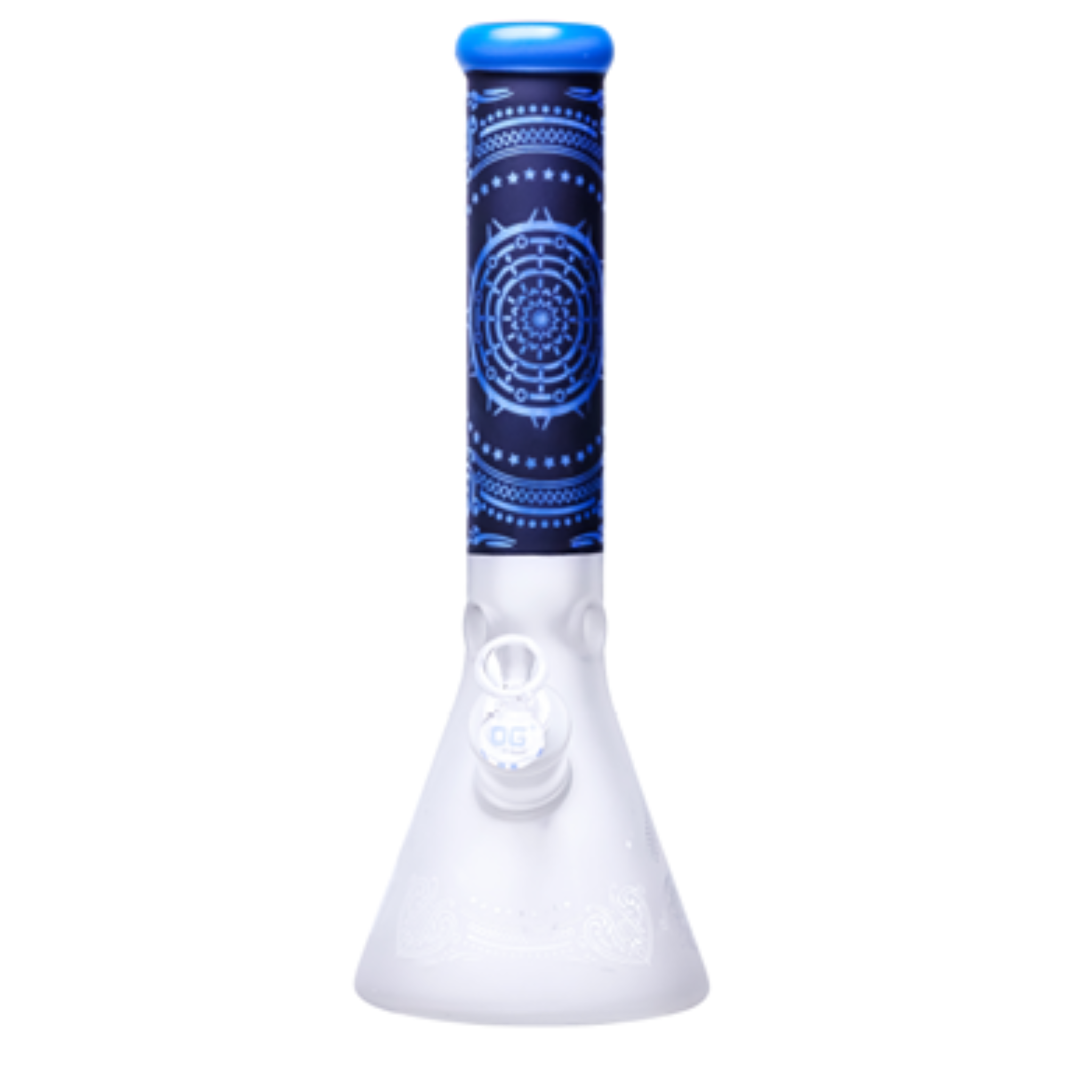 OG Original 14" 7mm Color Sandblast Beaker (OG-523)