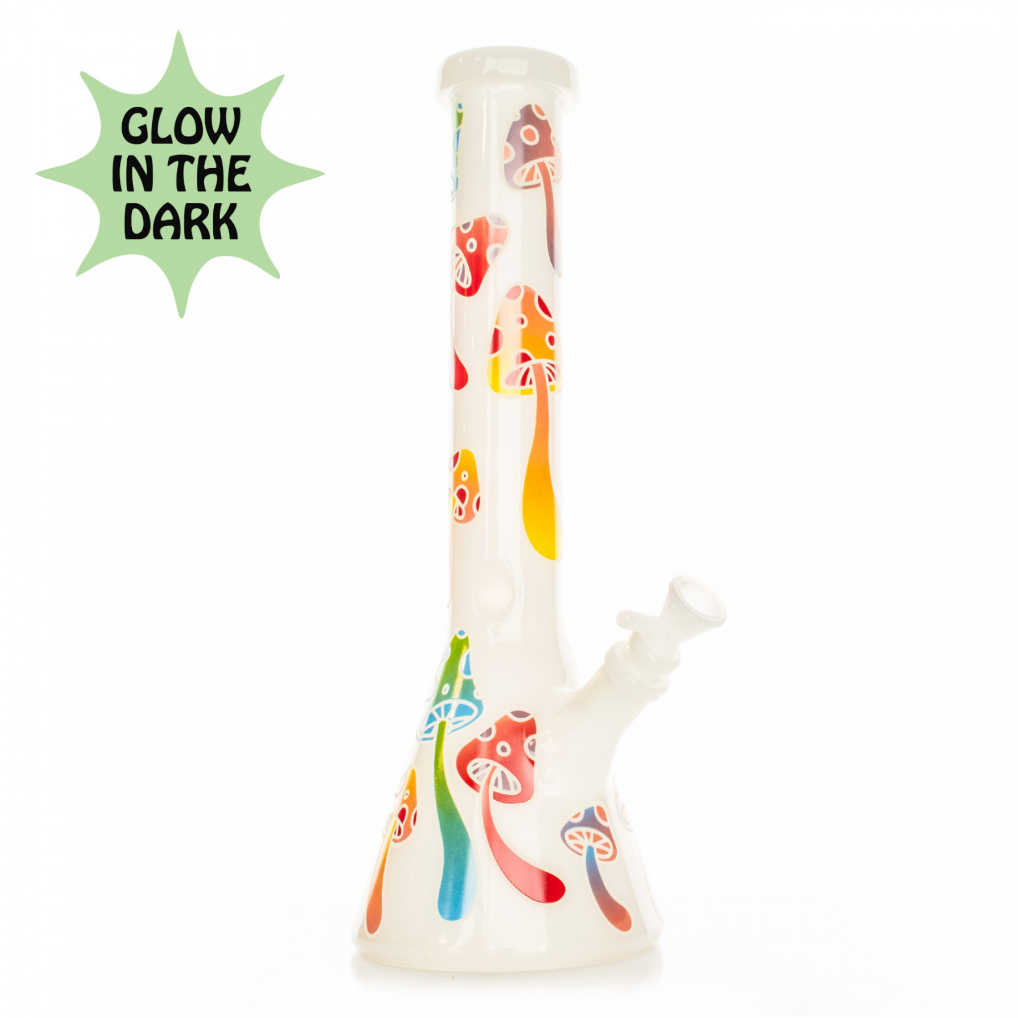 15" Glow-in-the-Dark Mushroom Magic Beaker (REG083)