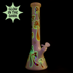 15" Glow-in-the-Dark Mushroom Magic Beaker (REG083)