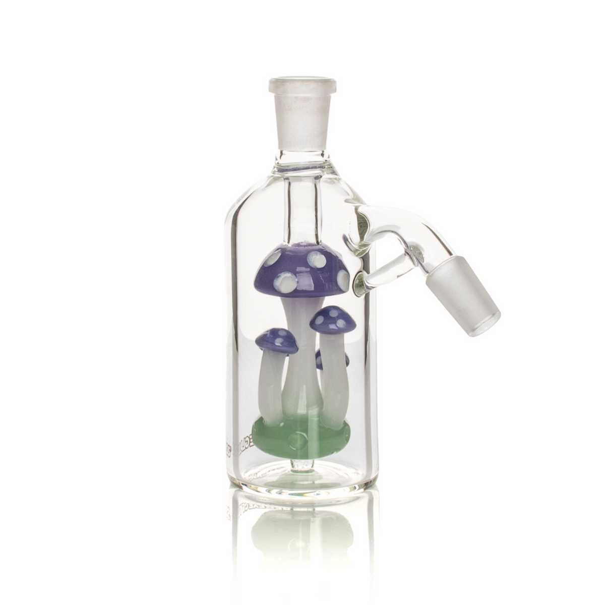 Red Eye Glass 14mm 45 Degree Amanita Ash Catcher (REG118)
