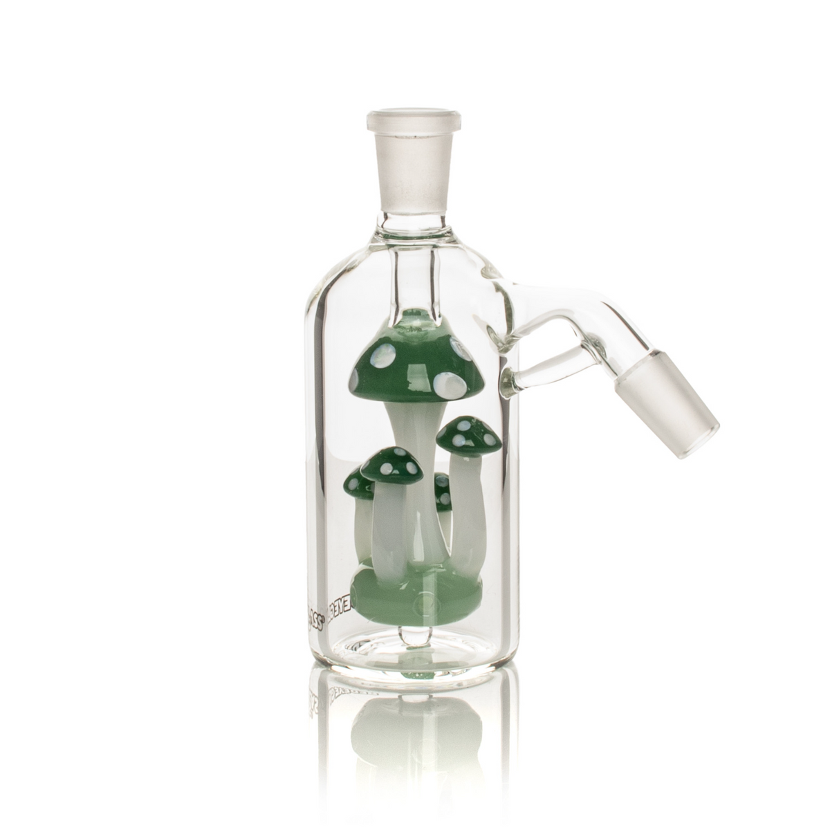 Red Eye Glass 14mm 45 Degree Amanita Ash Catcher (REG118)