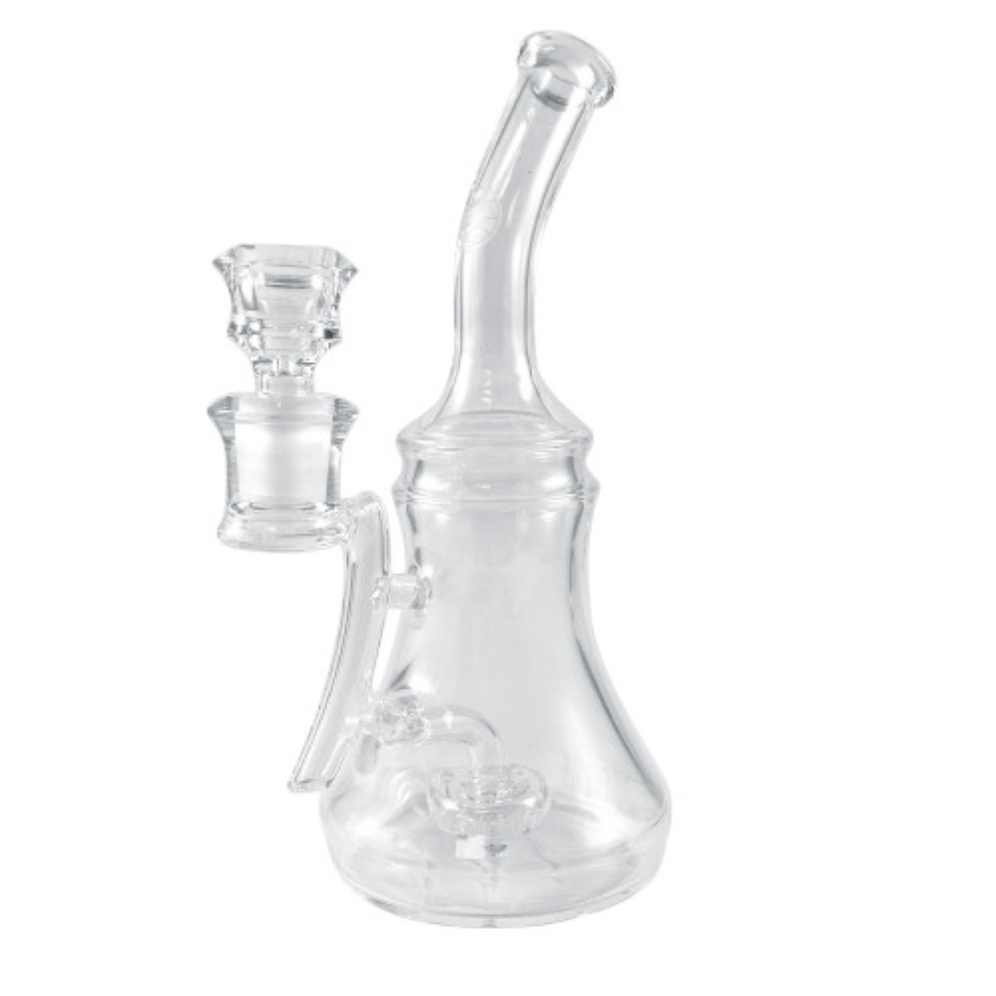 9" Ripple Dab Rig by Nami Glass