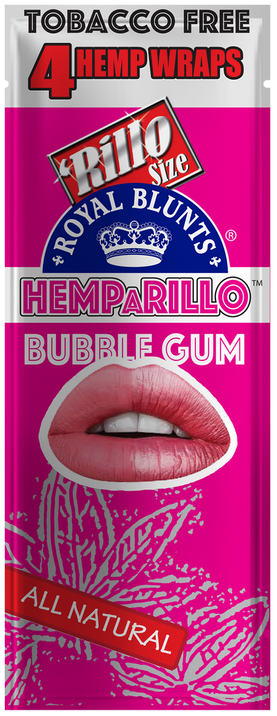 Royal Blunts Hemparillo Wraps Multiple Flavours (Pack of 4 wraps)