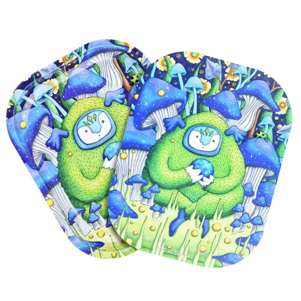 Pulsar Mini Remembering How to Listen Metal Rolling Tray with Lid - Small