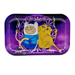 Time For Adventure Metal Rolling Tray - Medium