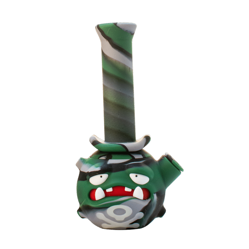 7” Weezing Silicone Waterpipe – Assorted Colors