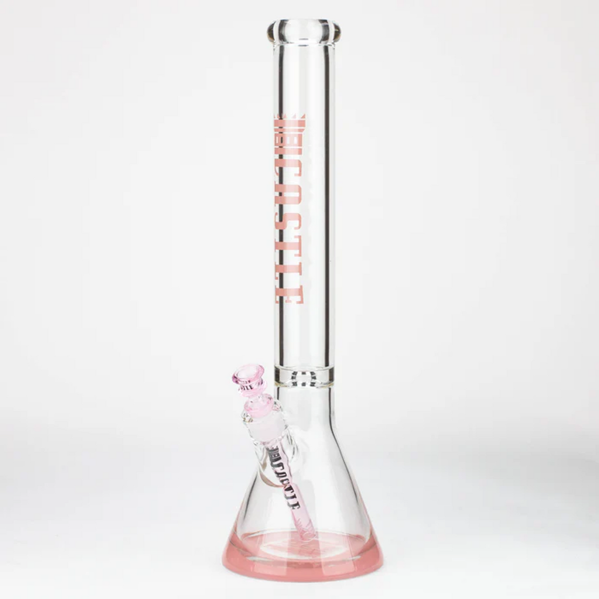 18" | Castle Glassworks | Beaker 9mm Glass bong