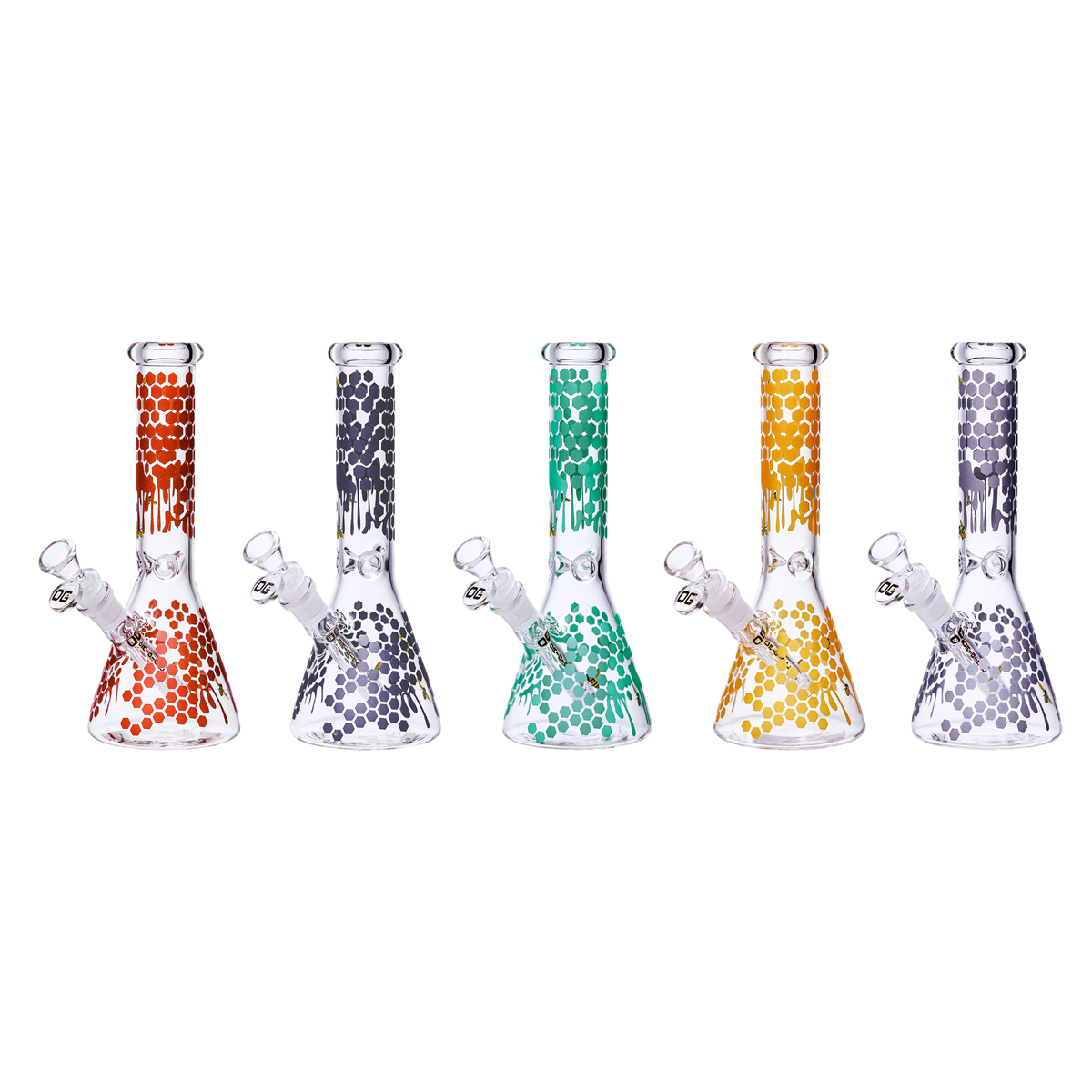 OG Original 10" Honey Beaker - Assorted Colors (OG-509)