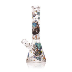 Lost in Space 14″ Clear Beaker Bong