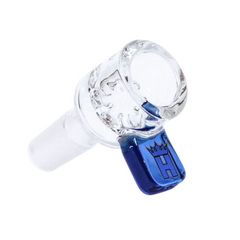 Hoss Glass 14mm Screen Bowl w/ Coloured Rectangular Tab