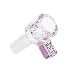 Hoss Glass 14mm Screen Bowl w/ Coloured Rectangular Tab