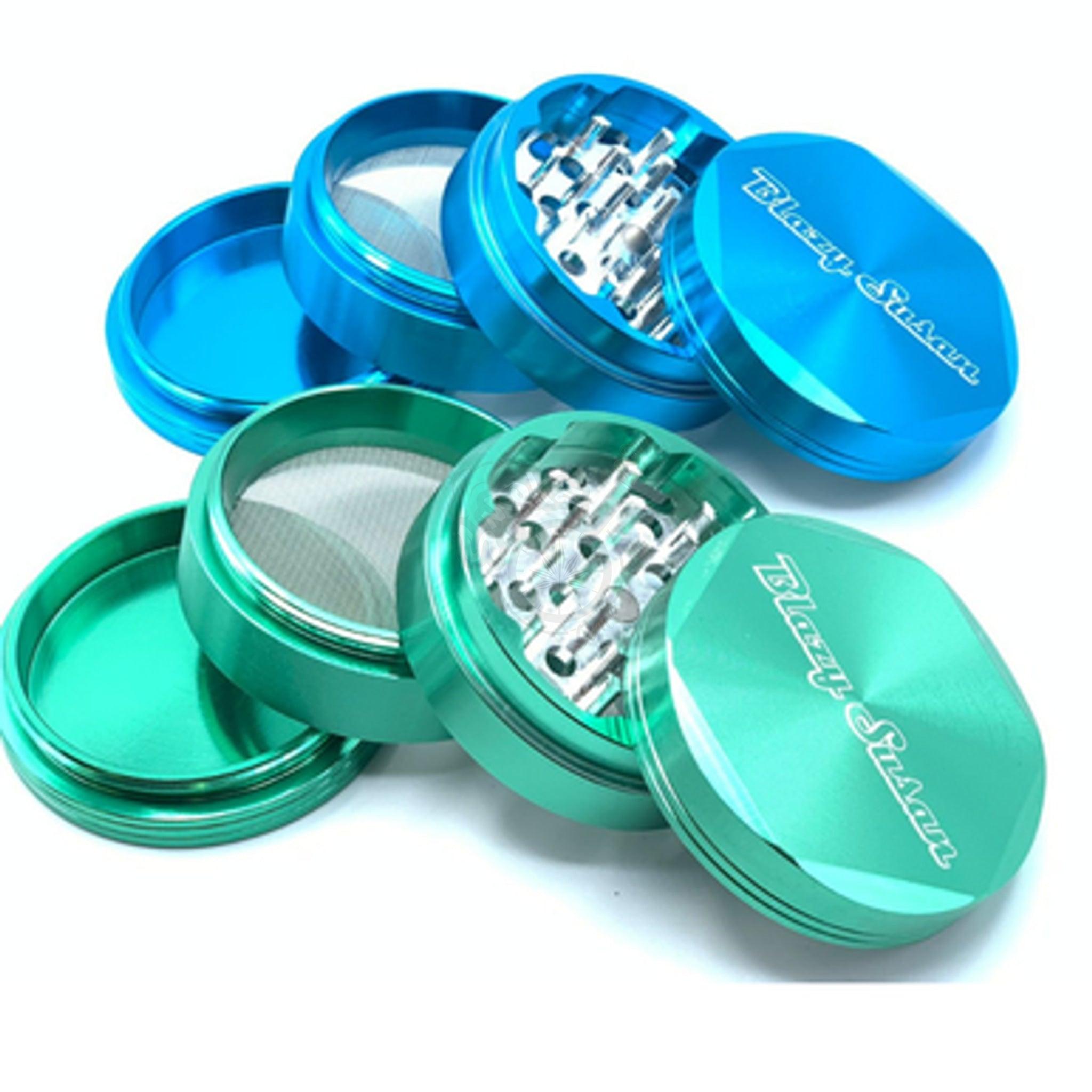 Blazy Susan 50mm 4-Piece Grinder - SmokeTime