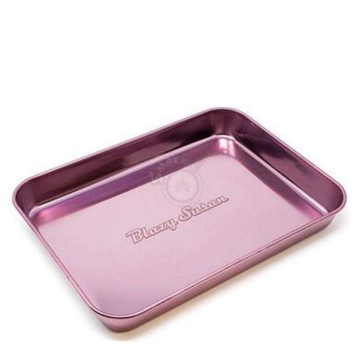 Blazy Susan Metal Rolling Tray- Small - SmokeTime