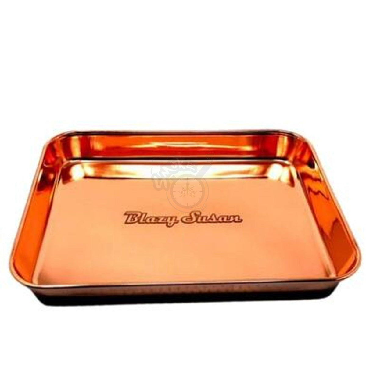 Blazy Susan Metal Rolling Tray- Small - SmokeTime