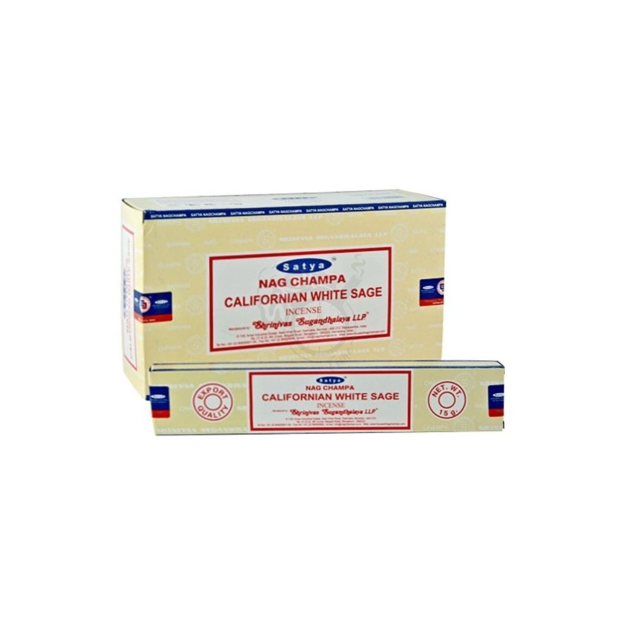 California White Sage Satya Incense - SmokeTime