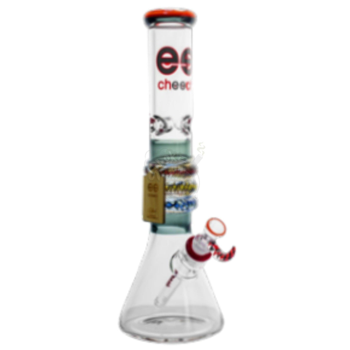 Cheech 15” Beaker with Rings - SmokeTime