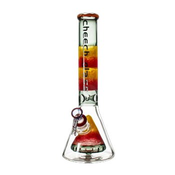 Cheech Glass 15" Frit Beaker in Beaker - 3 Colors Available (CHE-193) - SmokeTime