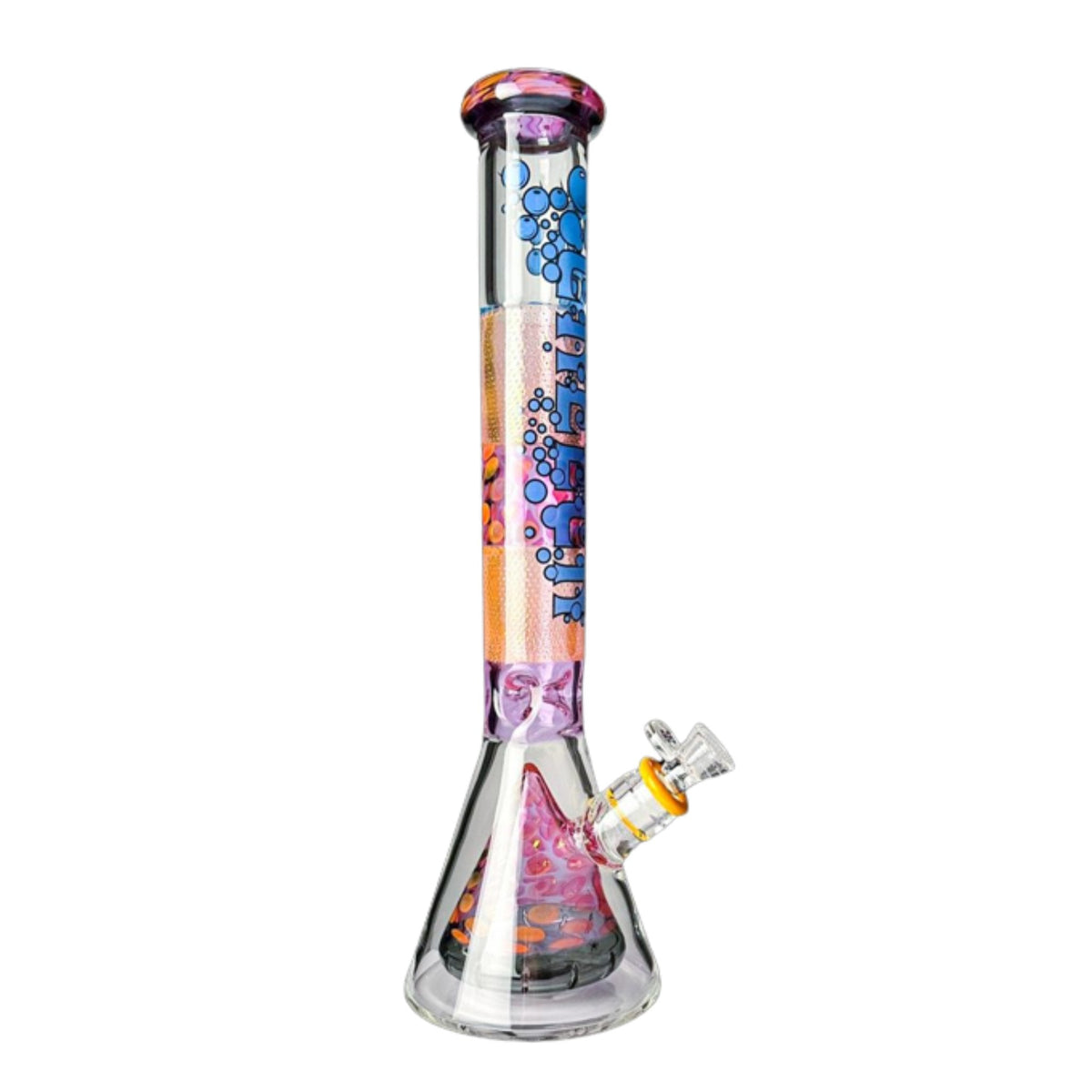 Cheech Glass 17" Multi Color Beaker In Beaker (CHE-244) - SmokeTime