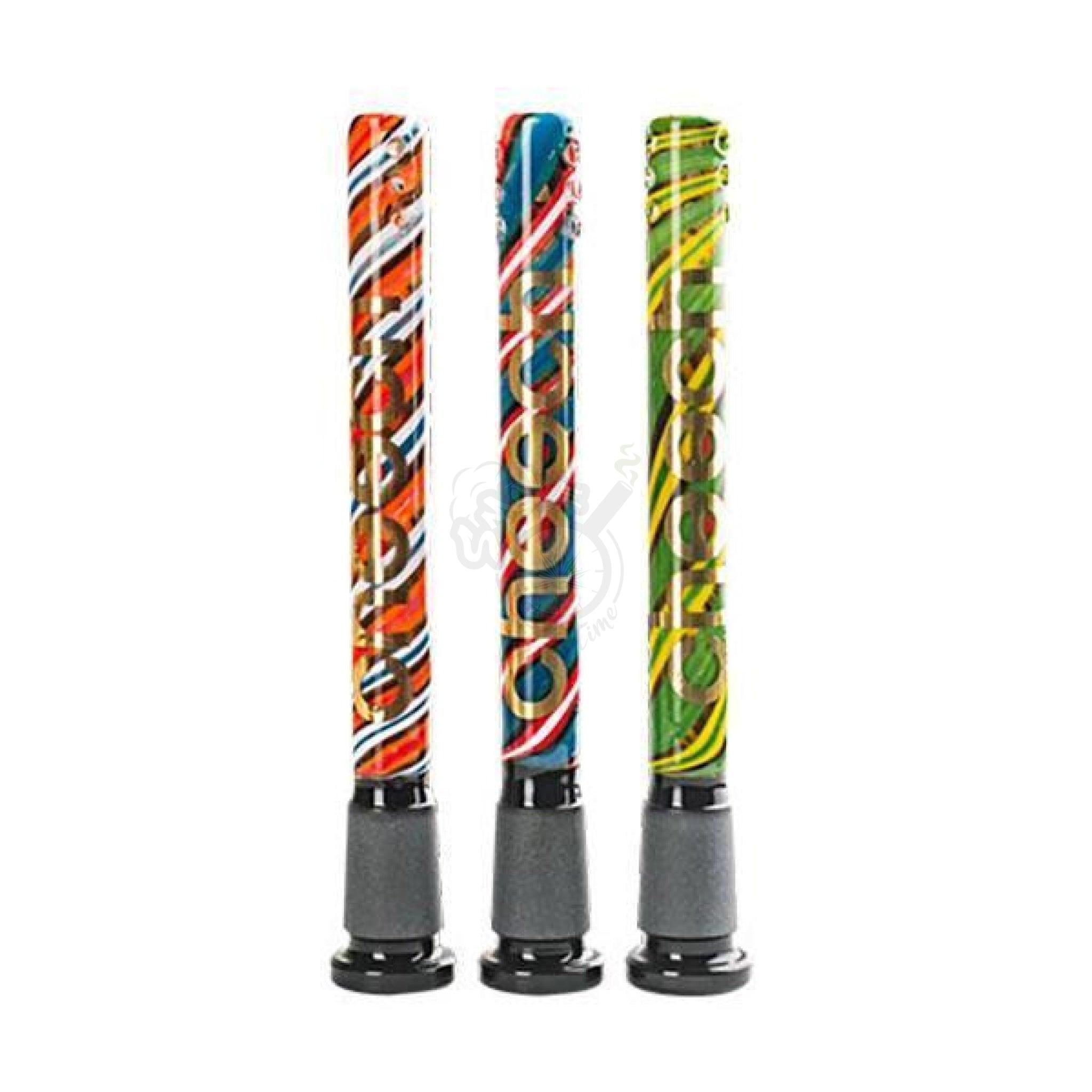 Cheech Glass 6" Multicolor Downstem - Assorted Colors (STEM-014) - SmokeTime