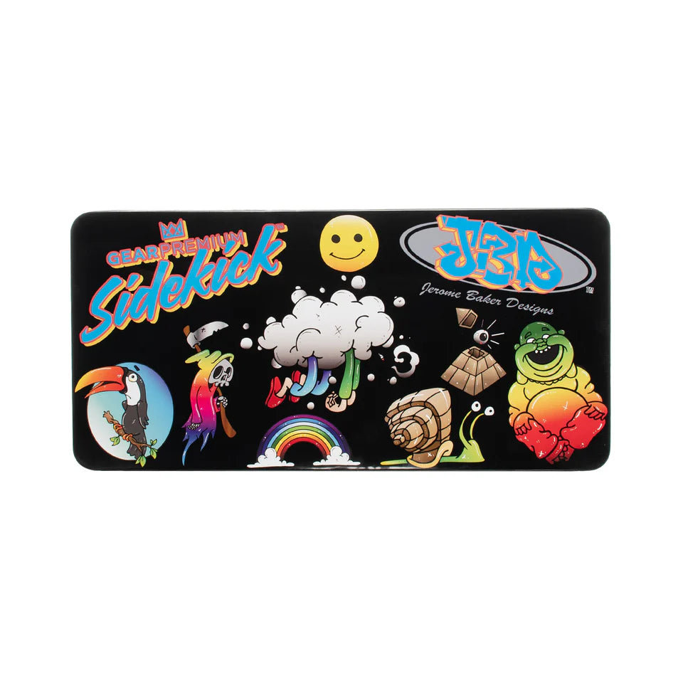 Jerome Baker  12" 7mm Thick Colour Changing Jerome Baker Sidekick Water Pipe