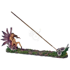 Fairy with Lilacs Incense Burner (IB-1895) - SmokeTime