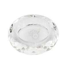 Glass Crystal Ashtray - Round Concave (AT S-508) - SmokeTime